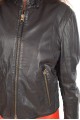 Марково черно яке от естествена кожа