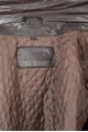 Тъмно кафяво мъжко яке от естествена кожа